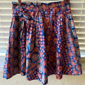 Cute Marc Jacob fully lined multi color skirt sz 4